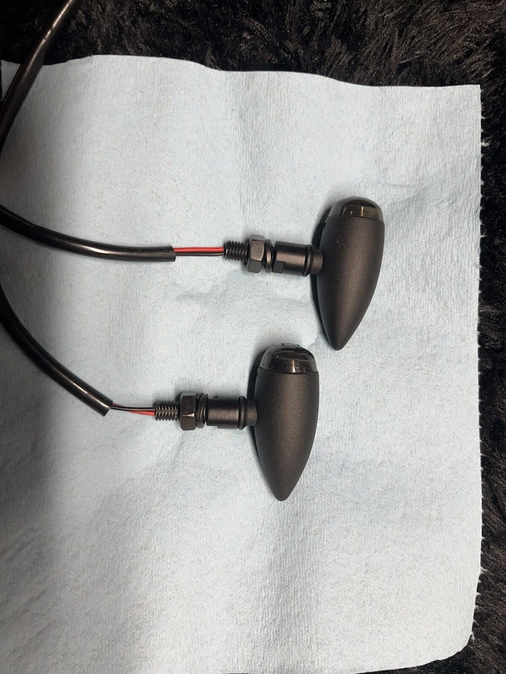 Metal Turn Signals Bullet Style After Market Universal Left/right - Image 4 of 4