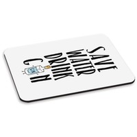 Save Wasser GeträNk Gin Pc Computer Mauspad - Lustig Scherz