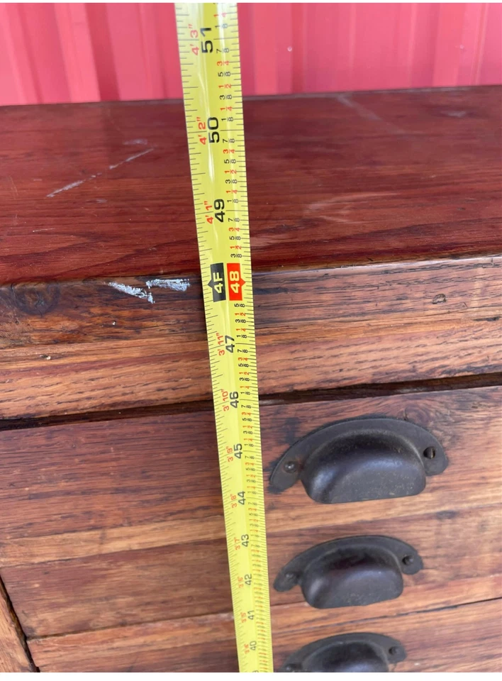 Antiguo armario tipógrafo Foto 3 de 3