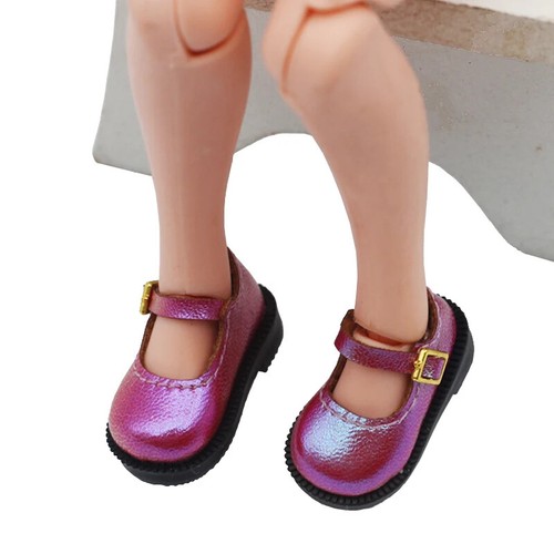 3,2 cm mehrfarbige Schuhe für 1/6 Blythes Azone Puppe Spielzeug, 1/8 BJD Puppe OB27 OB22 - Bild 15 von 20