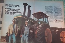 John Deere 8440 Tractor Magazine Ad 1979