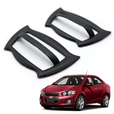Indicator Signal Cover Matte Black For Chevrolet Sonic Aveo 2013 2018