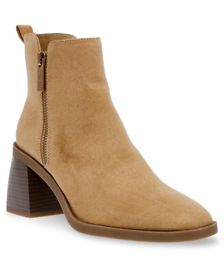 MSRP$109 Anne Klein Women's Alley Boots Zip Up Size 9m us