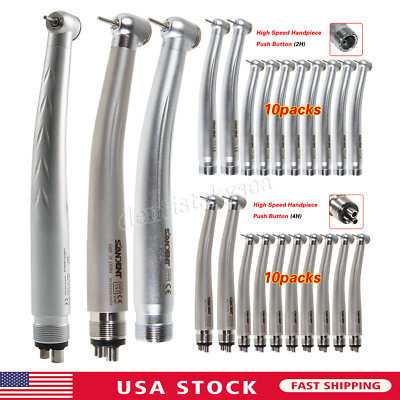 Dental High Speed Handpiece Clean Head Turbine 2/4 Hole NSK Pana Max Style Y3BM