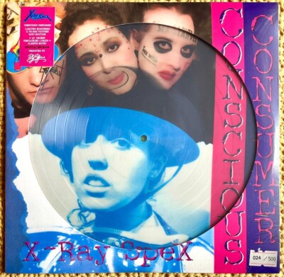 X RAY SPEX CONSCIOUS  CONSUMER PICTURE DISC VINYL NEW & SEALED RSD 500 ONLY NO'D