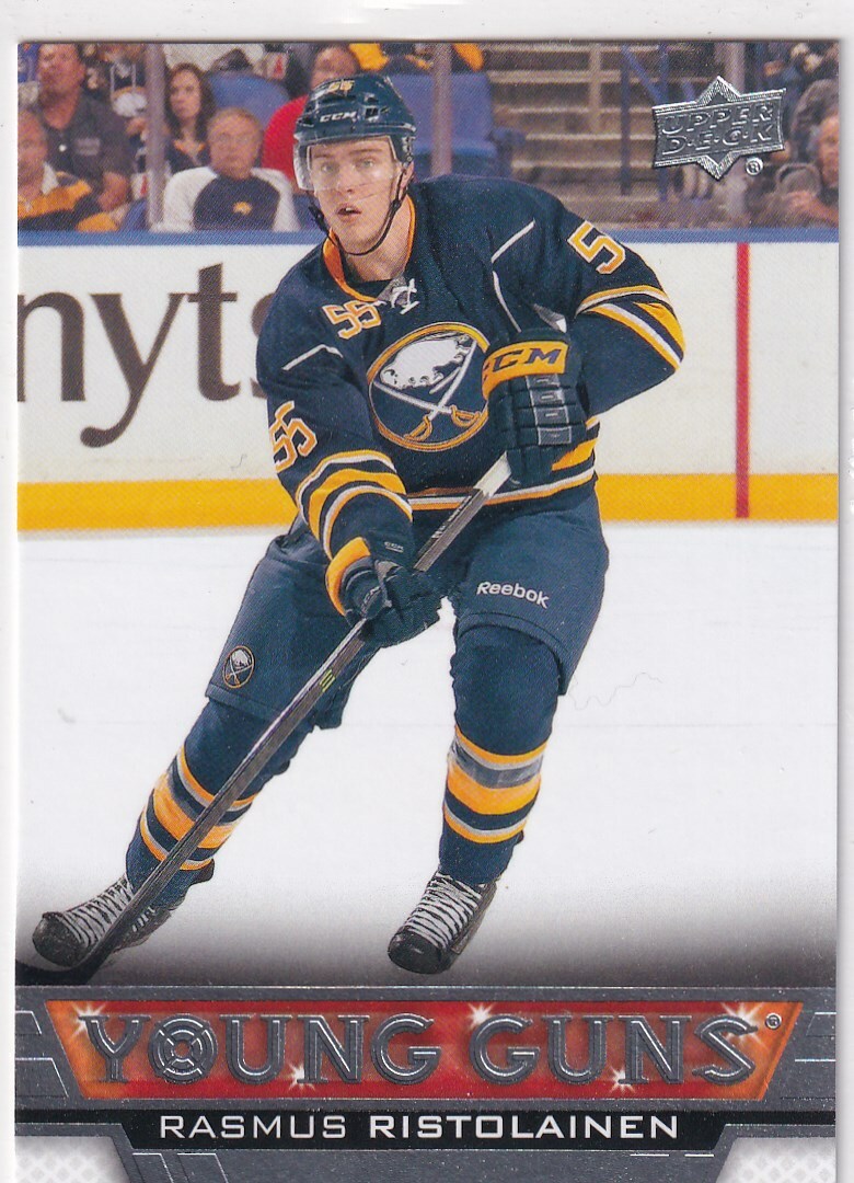 13-14 UPPER DECK YOUNG GUNS - RASMUS RISTOLAINEN RC - #217 BUFFALO SABRES