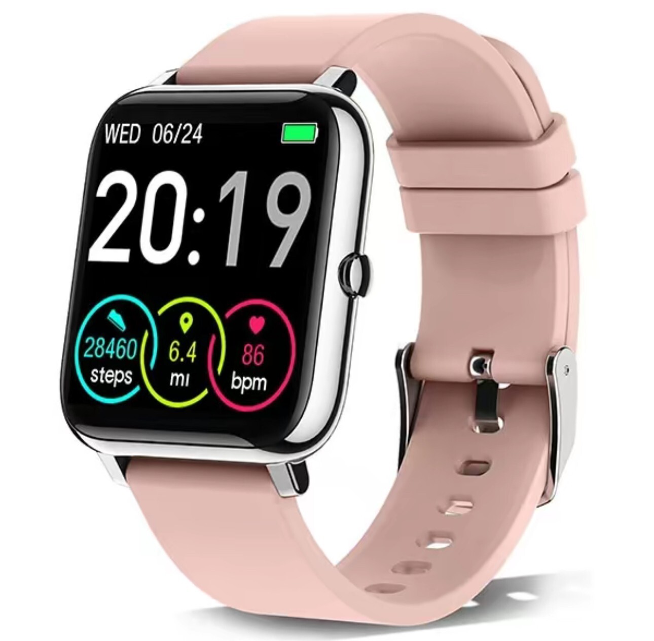 Smartwatch for iPhone Android Smartphone, Fitness Tracker,Health Monitoring