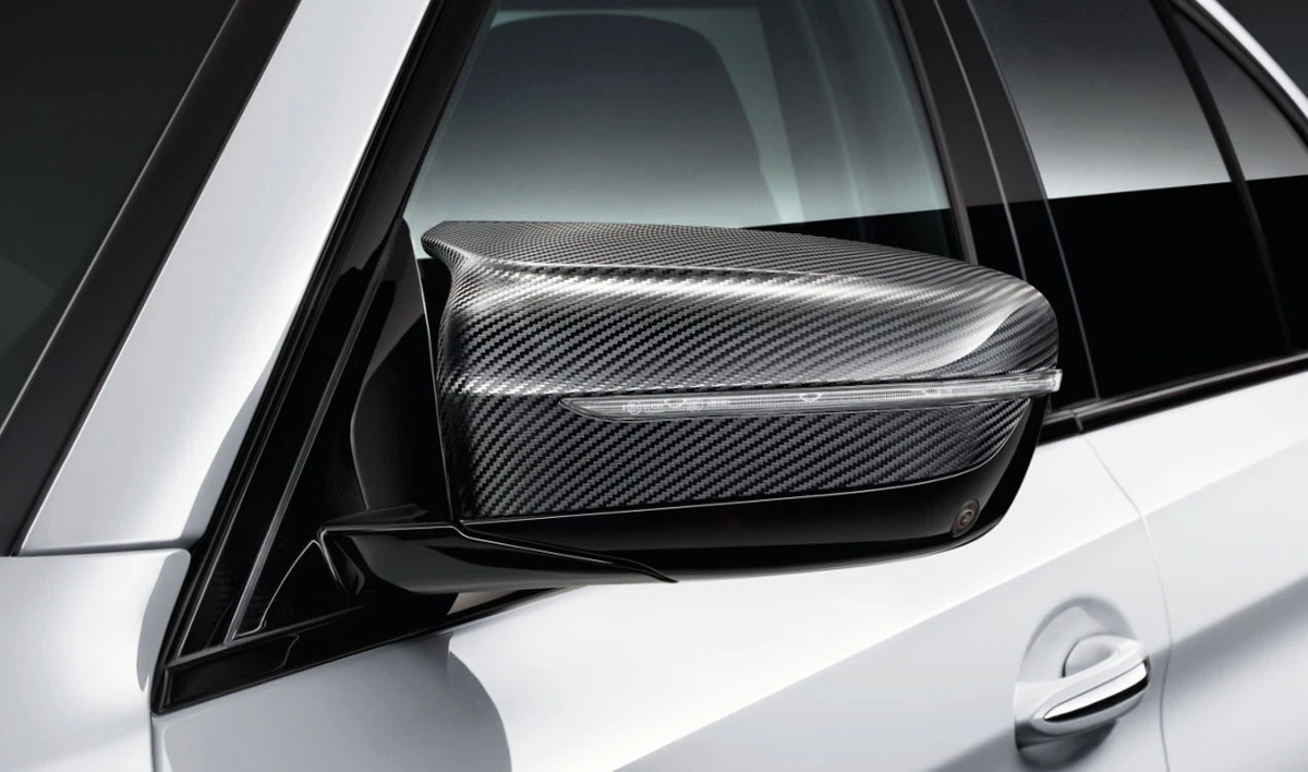 BMW Genuine M Performance Left Exterior Mirror Shroud Carbon RHD 