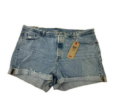 NWT Levi's 501 WOMENS BUTTON YOUR FLY HIGH RISE SHORTS Size 24 2974 