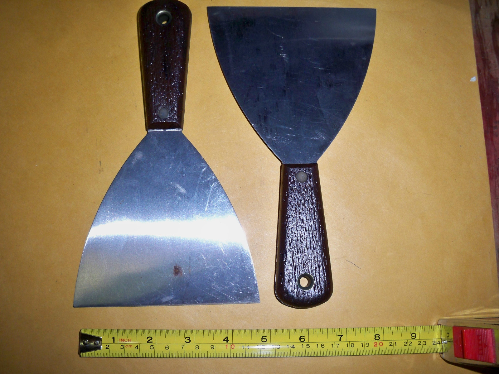 2 PC 5" PUTTY KNIFE PUDDY KNIVE FLEXIBLE DRYWALL PAINT GASKET KNIVES eBay