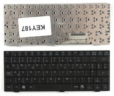 Asus Eee PC 701SD schwarz UK Layout Ersatz Laptop Tastatur
