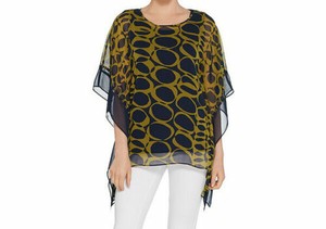 susan graver scarf top