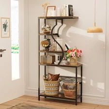 Plant Stand Tall Plant Shelf for Living Room, Patio Garden Flower Display Rack