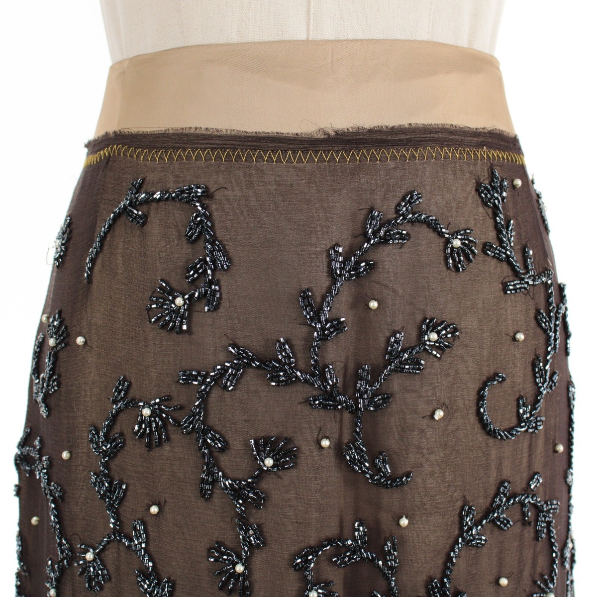 Dries Van Noten スカート size 36 Dries Van Noten NWD Soline Beaded Skirt Below the Knee Size