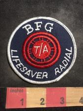 Bfg Ta Lifesaver Radial Tire Advertising Patch 00mj Bfg Ta Lifesaver Radial Tire Advertising Patch 00mj