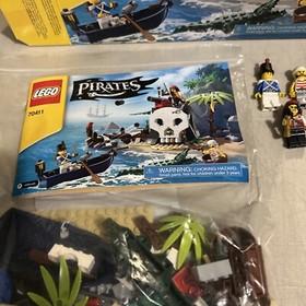 LEGO 70411 Pirates: Treasure Island (2015) 99% COMPLETE with Box & Instructions