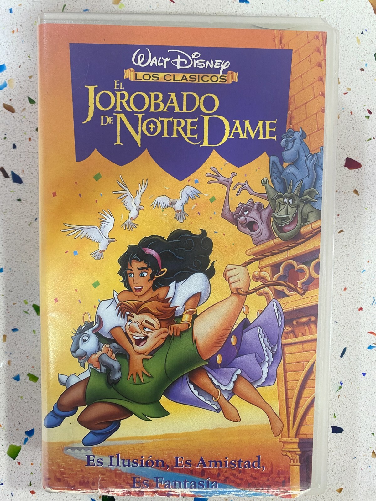 The Hunchback Of Notre Dame VHS Tape The Classics Walt Disney Spain AM