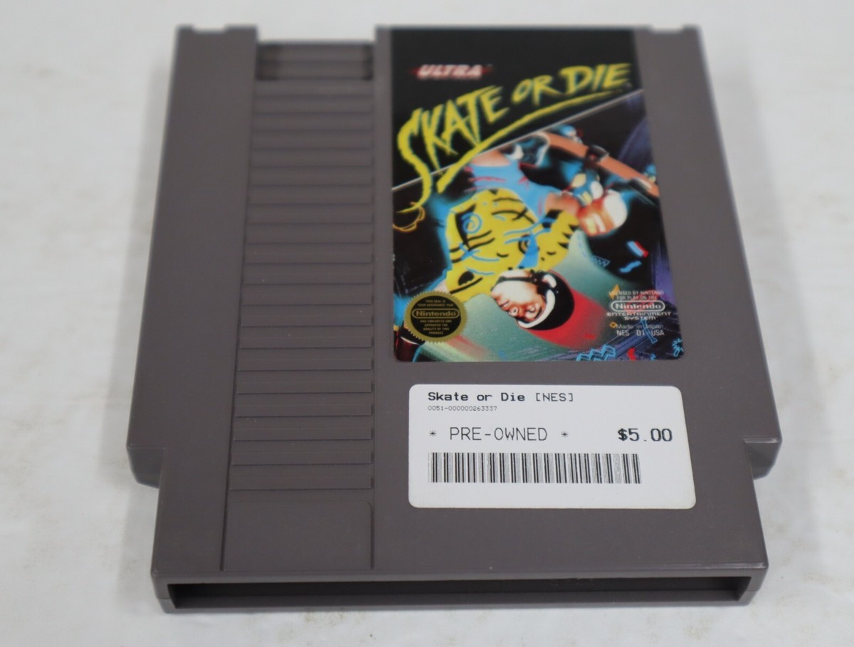 Skate or Die (NES, 1988) Cart Only 3 Screws 83717120025| eBay