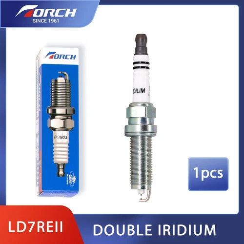 Genuine Car TORCH LD7REII Spark Plug for NGK 90565/DILKAR7D11H for FXE20HE11 OEM - Picture 2 of 11
