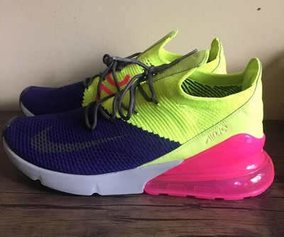nike air max 270 flyknit purple