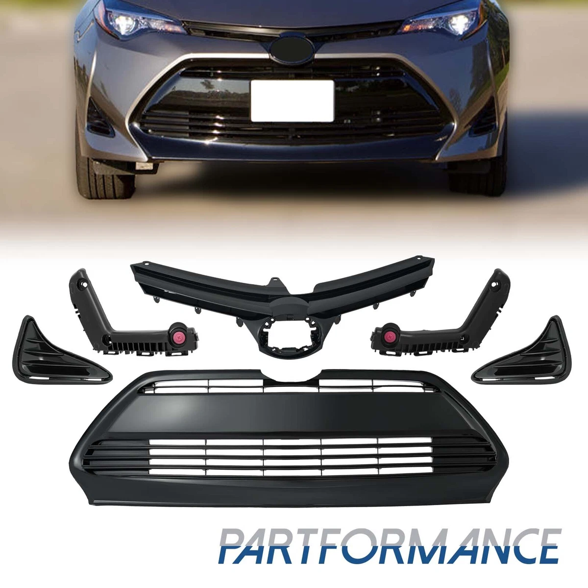 Crown Automotive 1WL30TZZAD Front Lower Fascia for 14-16 Jeep Grand  Cherokee WK | Quadratec 1pc/set PARTS# 68143098AC Front bumper lower decorative strip (one