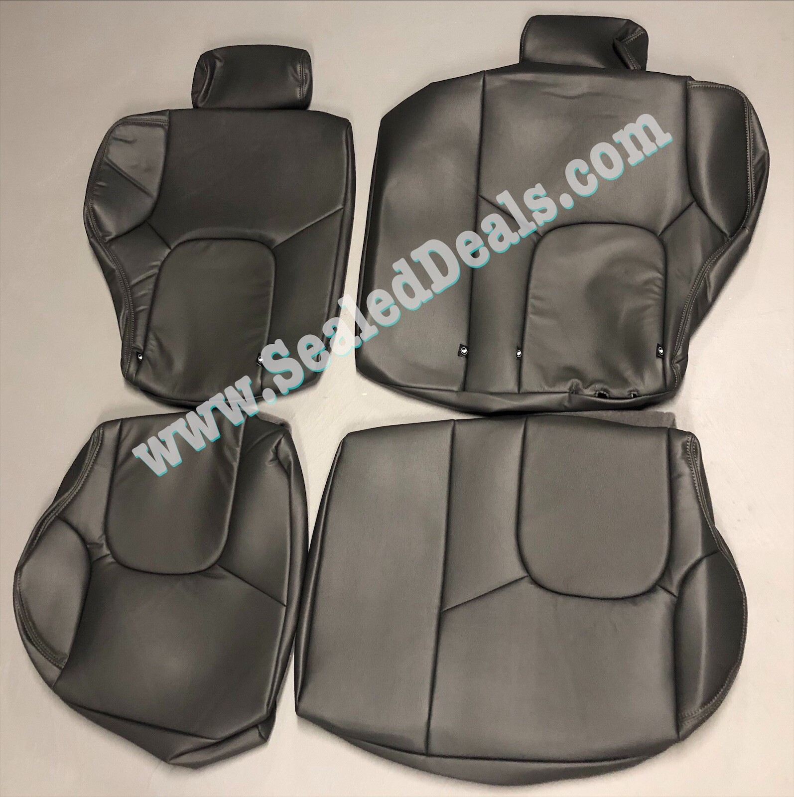 Graphite Factory Style Leather Seat Covers Upgrade for 2010 2011 Nissan