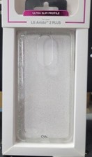 Funda protectora Case-Mate Sheer Glam de doble capa para LG Aristo 2 Plus - CLARA