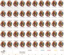 Scott #1471...8 Cent...Christmas...Sheet of 50 Stamps