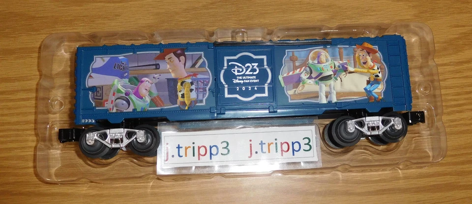Lionel 2401563 Disney D23 Toy Story Woody Boxcar Train O Gauge Fan Event Sale - Image 2 of 4