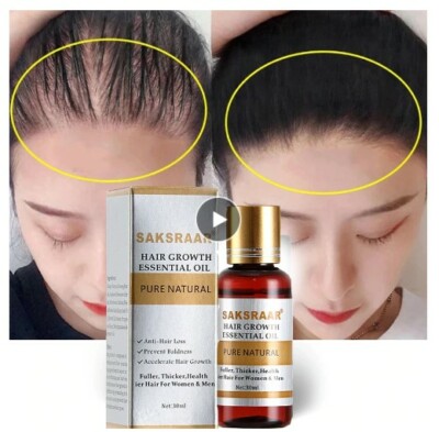  ESSENTIAL OIL TREATMENT ANTI FALL REGROWTH HAIR LOSS HAIR CARE