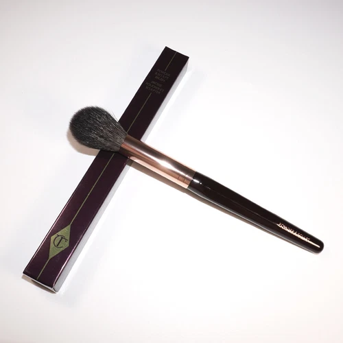 Charlotte Tilbury Make-up Pinsel Rose Gold Puder Rouge Bronzer Sculpt Brush - - Bild 6 von 23