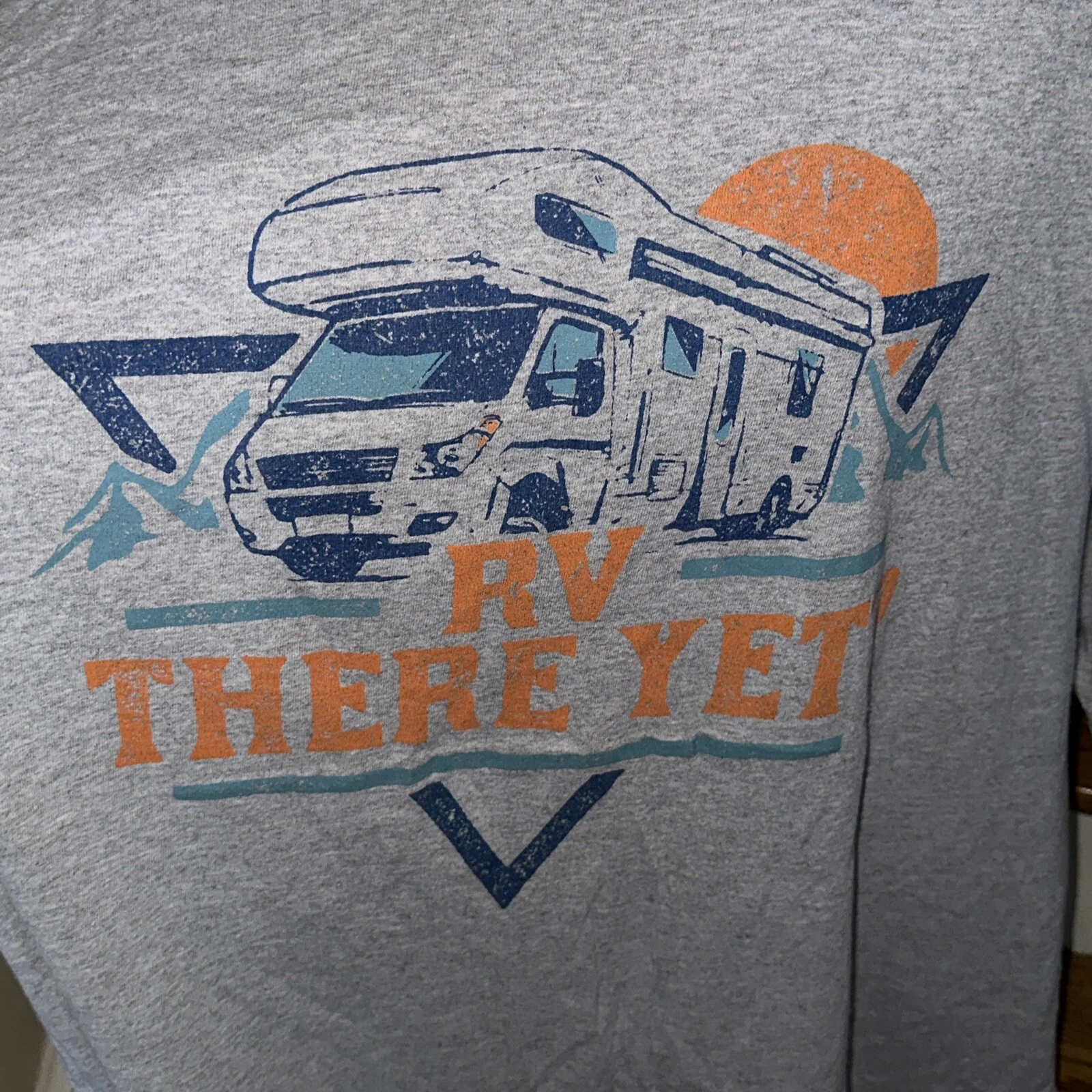 RV THERE YET are We VACATION Camper Camping Graphic T Shirt 3XL 4 CHARITY❤️275