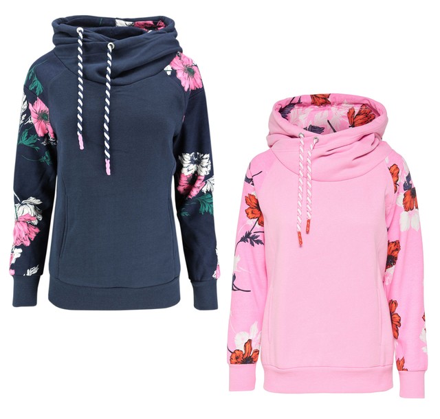 hoodie flower aop