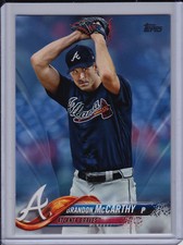 Brandon McCarthy 2018 Topps Update Father's Day #d /50 Powder Blue Base Parallel