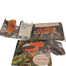 BROOKE BOND - Set Of 4- ALBUM AND PG TIPS TEA CARDS COMPLETE -1961