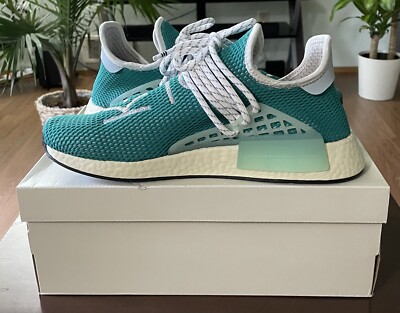 Size 10.5 - Pharrell x adidas NMD Human Race Dash Green for  display picture 1