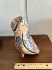 Vintage Folk Art Mexican  Pottery Owl · Handpainted · 8 In — photo 5