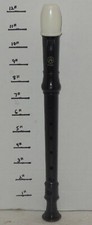 Yamaha Soprano Recorder baroque black