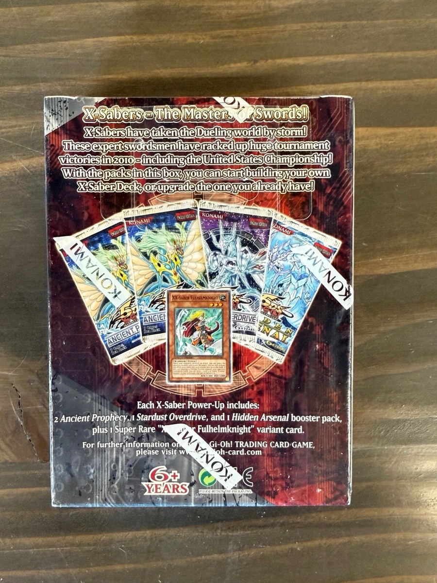 Yu-Gi-Oh! 5Ds X-Saber Power-Up Special Pack - Includes 4 Booster Packs + Super Rare XX-Saber Fulhelmknight Card