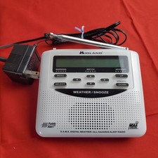 Midland Emergency Weather Alert Radio with Alarm Clock