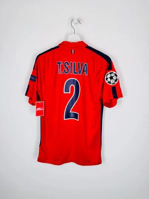 MAILLOT DE FOOTBALL PSG 2014/2015 THIRD - THIAGO SILVA #2 (S) - Photo 1/4