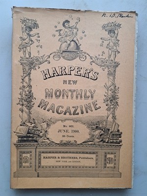 Harpers Monthly Magazine - June 1901 Issue Howard Pyle, Remington
