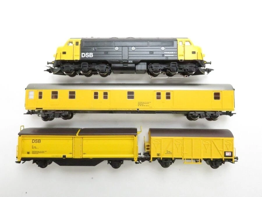 Märklin: Diesel Loco w/Railway Maintenance Cars Set of the DSB / #28461 - Image 4 of 4