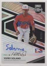 2020 Elite Extra Edition Prime Numbers B Signatures 47/59 Yoffry Solano Auto 6h5