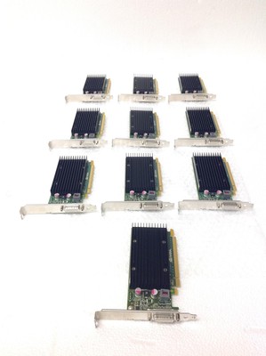 10x HP Nvidia NVS 300 High Profile 512MB DDR3 Video Card Working, QTY Available