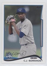 2014 Topps Pro Debut Carl Edwards Jr CJ Edwards #141 tj0
