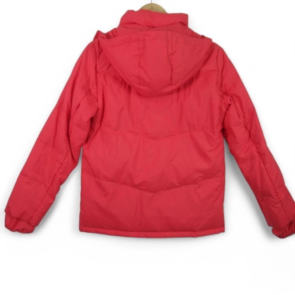 Chaqueta Acolchada Mizuno Reino Unido Grande Rojo Rosa Abrigo Acolchado Con Capucha Preciado Foto 2 de 4