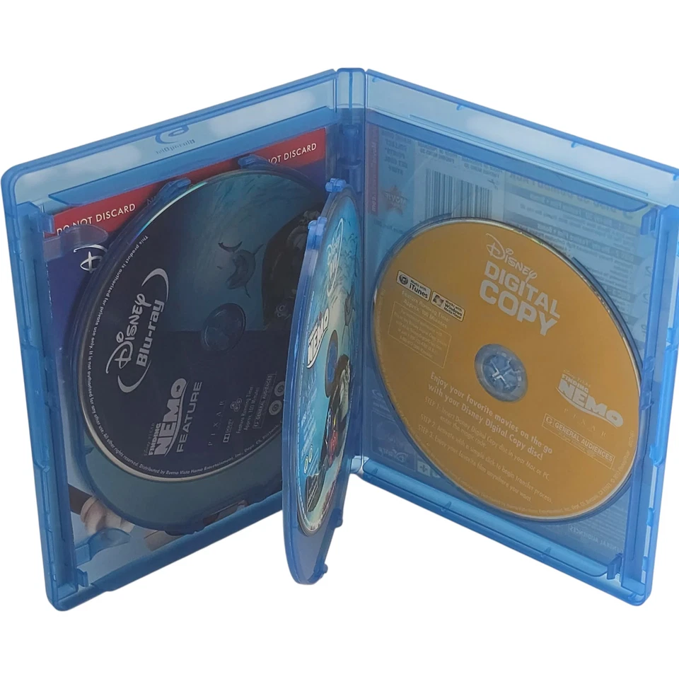 Finding Nemo 5 Discs Collector's Disney Blu-ray 3D + 2D + DVD Zone 1 Kanada - Bild 4 von 4