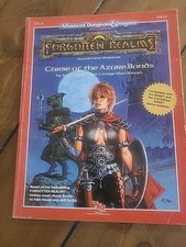 FRC2 CURSE OF THE AZURE BONDS FORGOTTEN REALMS 2ND EDITION DUNGEONS DRAGONS TSR