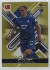 2021-22 Topps Finest Bundesliga Yellow Refractor 323/350 David Raum #76 k4s